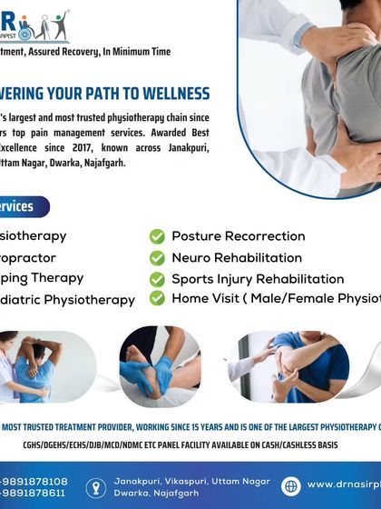 We offer a complete range of services to empower your path to wellness. From posture recorrection and sports injury rehabilitation to pediatric physiotherapy and home visits, our team is equipped to handle your needs.