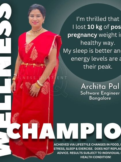 Archita, a mother to a toddler, wanted her energy back more than anything. By focusing on nourishment instead of crash diets, she lost 10 kg, improved her sleep, and started feeling like herself again.