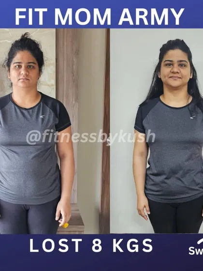 Priya from Mumbai went from XL to M, losing 8 kgs and 6 inches. She ate her staple desi food, including idli and roti with sabji, and even learned how to order healthy meals from Zomato. Her feedback highlights the discipline she gained through portion control.