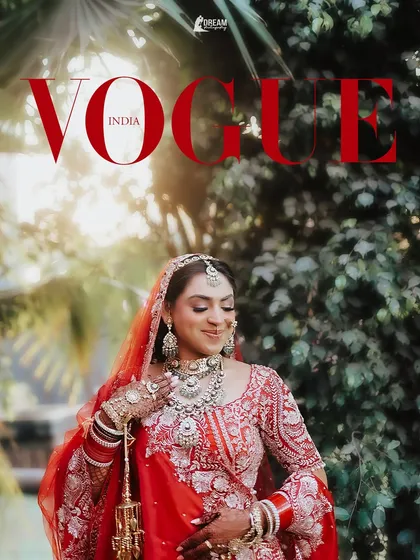 A bride's radiance deserves a frame that is just as timeless. For me, bridal portraits are about capturing the soul behind the smile. This shot of Hashmeeta, taken in the soft morning light at Chandbagh, is an example of the elegant, magazine-worthy portraits I create.