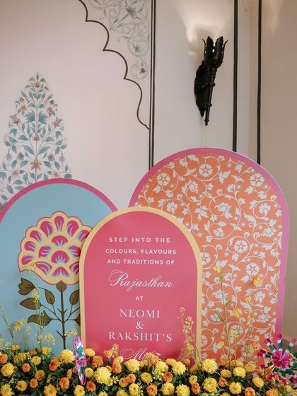 Vibrant Haldi & Mehendi Functions photo 26