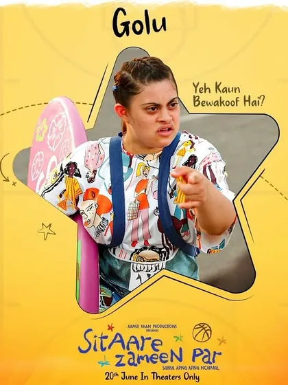 Golu's character brought so much energy to the screen. Coaching her and the other kids for the movie was an unforgettable experience in adaptive sports training for a major motion picture.