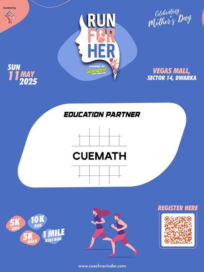 Our education partner for the "Run For Her" event, linking the celebration of motherhood with learning and growth.