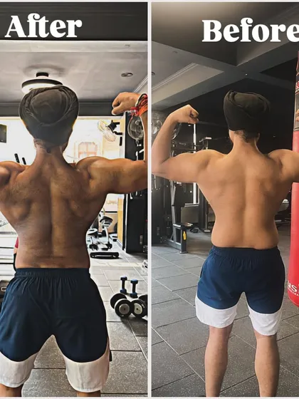 Results are what matter. This is a 60-day back transformation of my dedicated student. With the right guidance and hard work, we can completely reshape your physique.