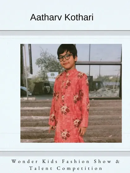 Welcome aboard, Aatharv Kothari. His stylish ethnic kurta shows great fashion sense.