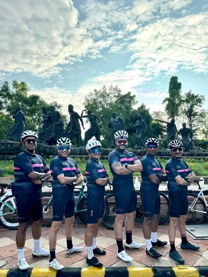 Another powerful pose from the birthday squad.