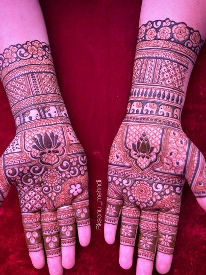 Sonu - Bridal & Wedding Mehndi Intricate Bridal Designs photo 11