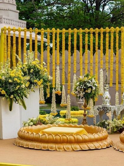 Creative&Creations - Event Decoration Vibrant Haldi & Mehendi Decor photo 26