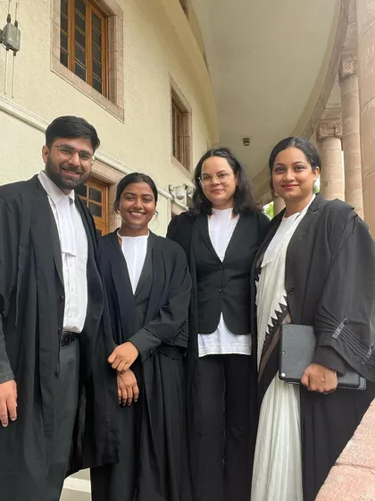 A successful day in court with the team. That feeling of 'Done & dusted' after a hearing is what we strive for.