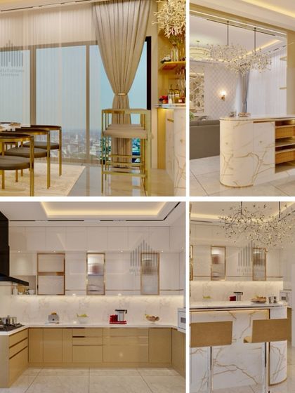 WallsToHome Interiors - Turnkey Home Interiors Luxurious Living & Dining Spaces photo 31