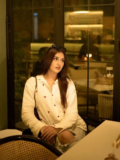 Another shot from my solo date, capturing the cozy cafe ambiance.