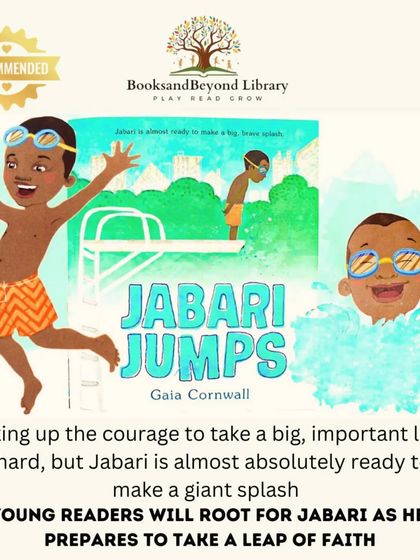 "Jabari Jumps" is a sweet and encouraging tale about overcoming fear. Young readers will root for Jabari as he works up the courage to take a leap of faith off the diving board, learning a gentle lesson about bravery with his patient father by his side.