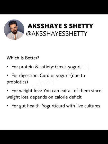 What's the difference between curd, yogurt, and Greek yogurt? I compare their protein content and uses. While Greek yogurt is highest in protein, all can fit into a weight-loss plan, which ultimately depends on a calorie deficit.