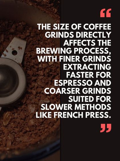 To reiterate a key point: the size of your coffee grounds directly impacts the brewing process. We drill this into every barista we train.