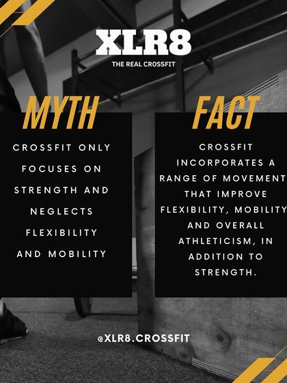 Myth vs. Fact: Correcting the misconception that CrossFit neglects flexibility and mobility.