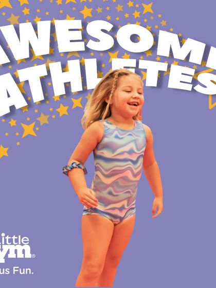 The pure joy of movement. This happy 'Awesome Athlete' is a perfect example of what happens when kids are encouraged to be active in a fun, positive environment.