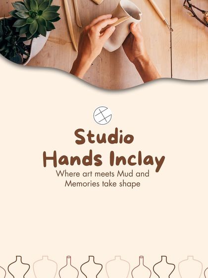 Studio Hands Inclay: Where art meets mud and memories take shape.