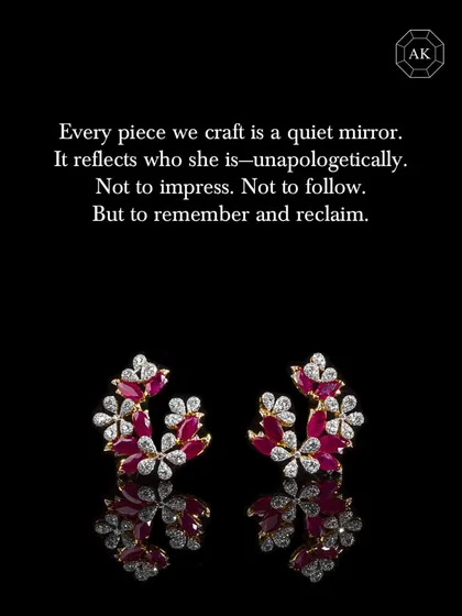 Every piece we craft is a quiet mirror. It reflects who she is, unapologetically. Not to impress or to follow, but to remember and reclaim.