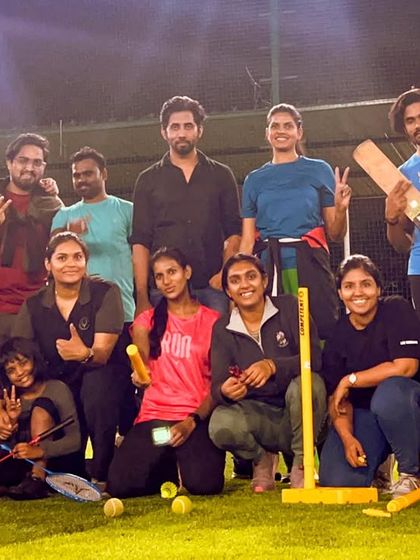 Another shot from our team sports day. This is what our community is all about: support, fun, and a shared passion for an active lifestyle.