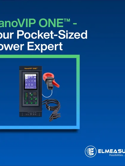 The NanoVIP ONE is presented as a complete, compact solution. This graphic emphasizes its lightweight design, cost-effectiveness, and long battery life, making it an indispensable tool for every energy auditor's toolkit.