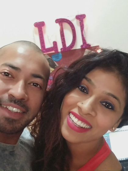 A selfie from the early days of LDI. It’s been more than just dance, it’s been our shared story.