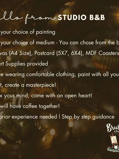 December is here, and so are our colorful workshops. 'Tis the season to get creative, so book your spot now.