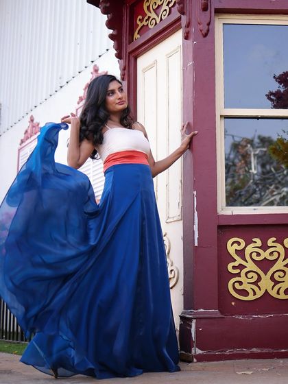 Sudha Reddy - Custom Occasion Wear Reception & Cocktail Gowns photo 8