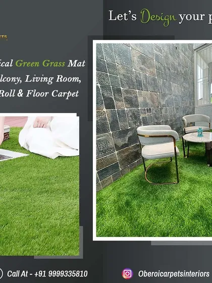 Imagine having a perfect green lawn on your balcony or terrace all year round. Our artificial grass is eco-friendly, requires almost no maintenance, and is perfect for creating a relaxing outdoor space, no matter where you live.
