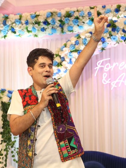 Raising the energy levels at a daytime event. Even without the flashy lights of a sangeet, I make sure the atmosphere is electric.