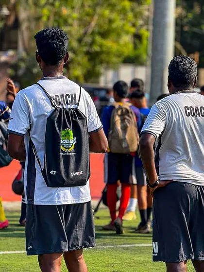 Our coaches observing the talent on display during our team trials. We are always looking for the next generation of Knights.