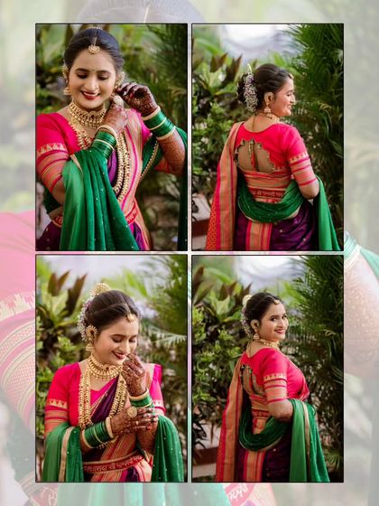 Maharashtrian Brides: The Nauwari & Paithani Look photo 35