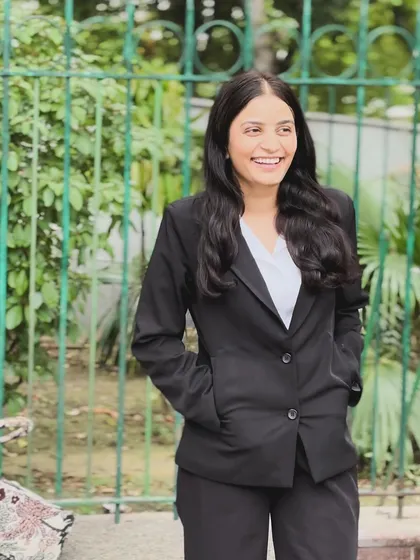 A smile that shows my approachable side. Even when dealing with serious criminal matters like IPC 302 cases, I ensure my clients feel supported.