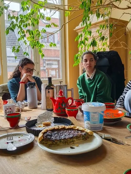 A moment of connection and shared purpose at the Quest office in Brussels, as our founder meets with the organizing team for IDEC 2025.