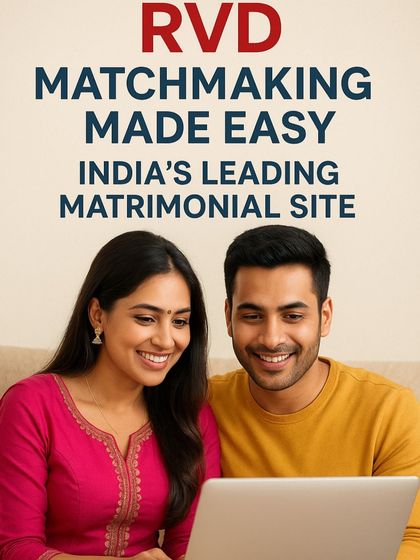 As India's leading matrimonial site, I make matchmaking easy and effective. This image promotes my blog on how I simplify the process for you.