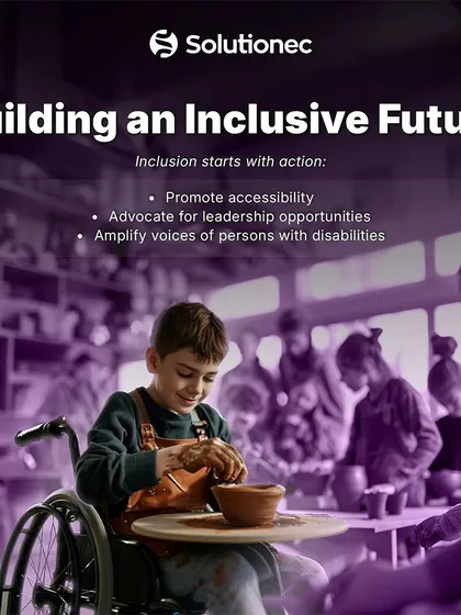 Building an inclusive future starts with action. We advocate for promoting accessibility, creating leadership opportunities, and amplifying the voices of persons with disabilities to create a world without limits.