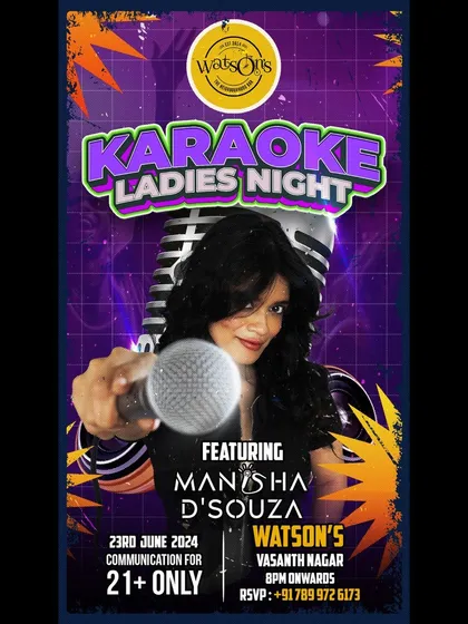 I love hosting special themed events, like this Karaoke Ladies Night. It's a great way to get the girls together for a fun night of singing and dancing.