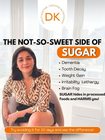 Let's talk about the not-so-sweet side of sugar. It hides in processed foods and can impact everything from your mood to your weight. I challenge you to try avoiding it and see the difference.