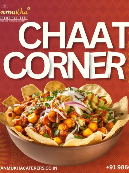 Bring the excitement of street food to your event with our vibrant Chaat Corner, offering a variety of tangy, spicy, and sweet snacks that are always a crowd-pleaser.