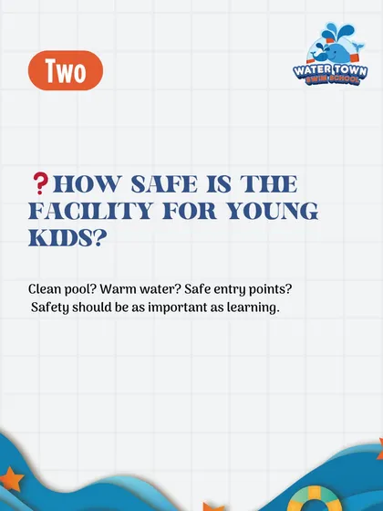 When considering a swim school, the safety of the facility is just as important as the teaching. We ensure our pools are warm, clean, and have safe entry and exit points for our little swimmers.