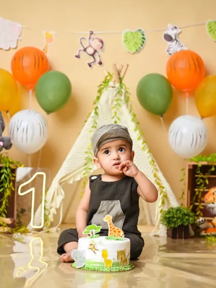 Abhinandan Photography - Family & Kids Photography First Birthday & Cake Smash Fun photo 24