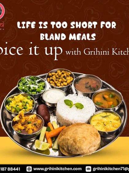 Life is too short for bland meals. Spice it up with the variety at Grihini Kitchen, where you can assemble a plate full of different flavours.