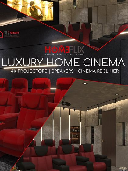 3i Smart Home - Custom Home Theater Design & Installation Modern & Sleek Theaters photo 41