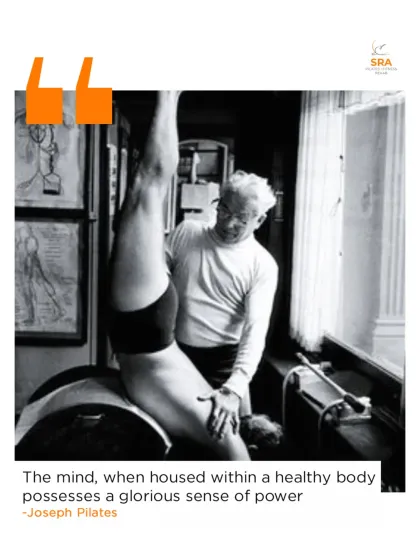 "The mind, when housed within a healthy body, possesses a glorious sense of power." A timeless quote from Joseph Pilates that inspires our practice.