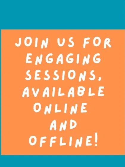 Join our engaging sessions, available online and offline. Our flexible formats make it easy to learn graphic design and other art skills from anywhere.