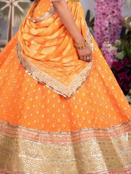 More images from engagement ceremonies and pre wedding shoots. This collection showcases a wide range of styles and color palettes, from playful and romantic to bold and regal, all custom designed for the couple's celebration.