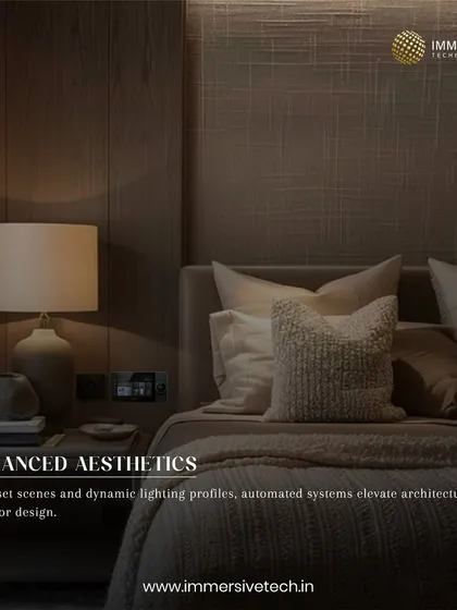 Automated lighting enhances the aesthetics of your home. With preset scenes and dynamic profiles, we can elevate your interior design, highlighting architectural features and creating a sophisticated atmosphere.