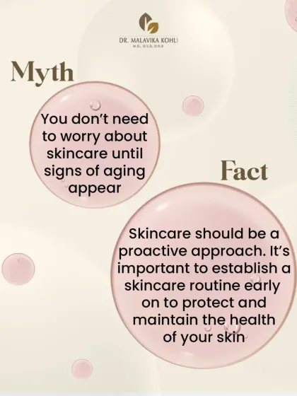 A common myth is that you only need to worry about skincare once signs of ageing appear. The fact is, skincare should be a proactive approach. Establishing a protective routine early on is an investment in your future skin health.
