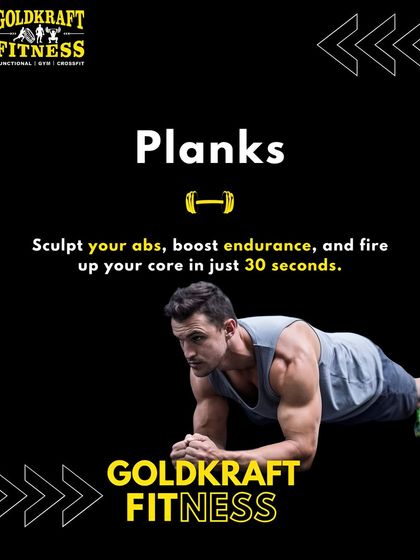 The plank is a simple but powerful exercise. It sculpts your abs, boosts endurance, and fires up your entire core in as little as 30 seconds.