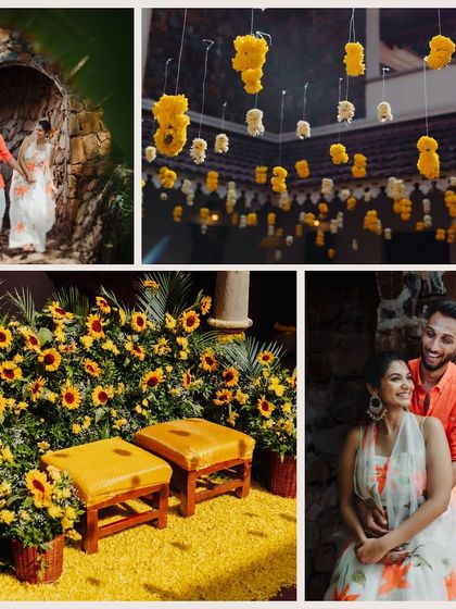 The Tales of Tradition - Wedding Planning & Design Sun-Kissed Haldi Ceremonies photo 46