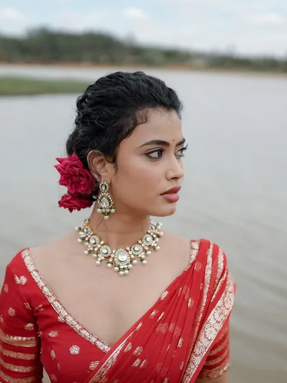 A stunning shot by the water, capturing a moment of serene beauty.